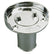 SeaDog Hose Deck Fill wSplash Guard  Die Cast Zinc Chrome Plated 3517501