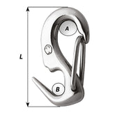 Wichard 516 Stainless Steel Sail Snap  2490W