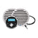 Aquatic AV GP1 Gauge Stereo  Economy 65 Speakers  White Pair GP100W