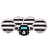 Aquatic AV Economy Gauge StereoSpeakers Kit  White EG200