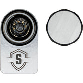 Secure Outdoors Elite Lock  Single  Minn Kota QRB  Silver SOELSMKSV