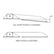 TACO Command Ratchet Hinge  1812  316 Stainless Steel Polished wHard Stop H250048