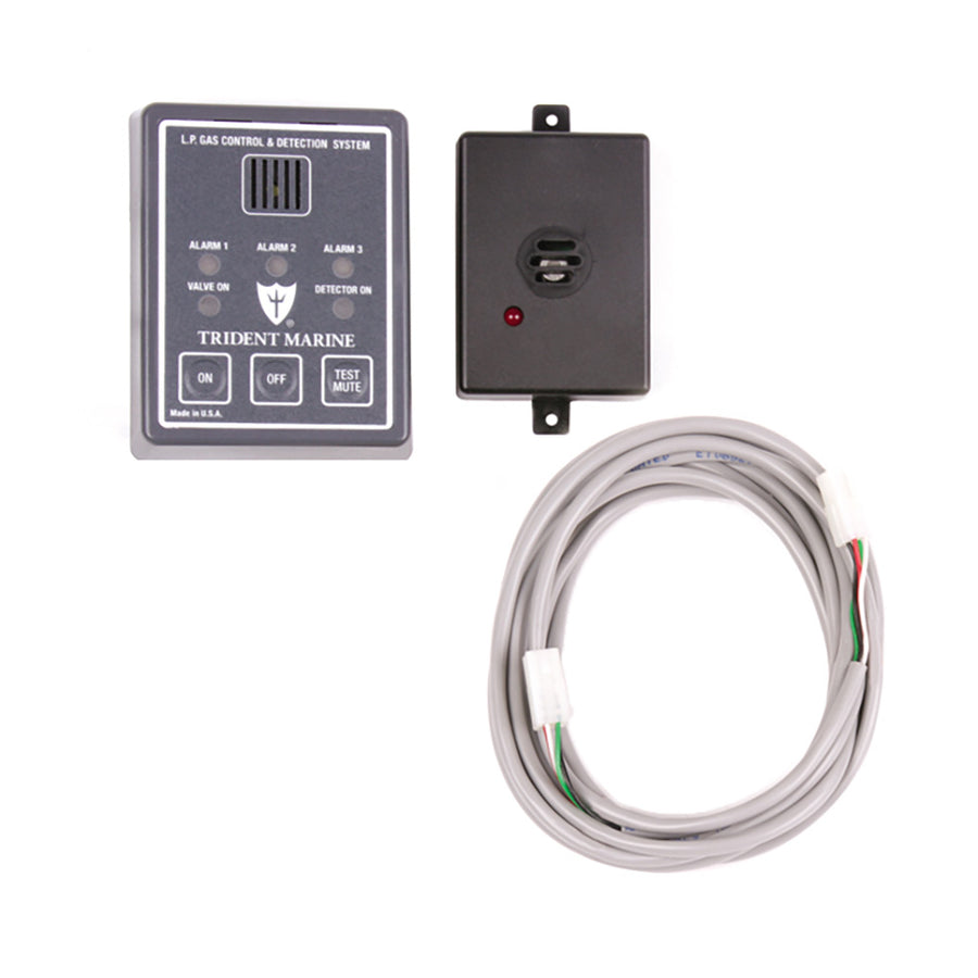 Trident Marine 1224V Full Detection Panel wGas Detector  10 Quick Cable  Solenoid Not Included 13007760