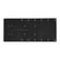 Sea Brackets 18 Straight Trolling Motor Plate  Black SEA2324BLK