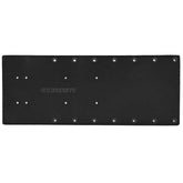 Sea Brackets 20 Straight Trolling Motor Plate  Black SEA2325BLK