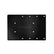 Sea Brackets 12 Straight Trolling Motor Plate fGarmin Force Kraken  Black SEA2313BLK