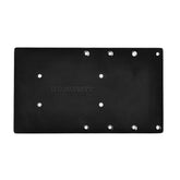 Sea Brackets 14 Straight Trolling Motor Plate fGarmin Kraken  Black SEA2312BLK