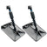 Smart Tabs SX Trim Tabs by Lectrotab 95 x 10 f1822 Boats w80lb Actuators  150240HP  Gunmetal Grey SXG951080