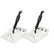 Smart Tabs SX Trim Tabs by Lectrotab 95 x 10 f1820 Boat w150  240HP  White SXW951080