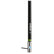 Scout 8 Black VHF Antenna 6dB Heavy Stainless Steel Ferrule w6M RG8x Includes PL259 Heavy Duty Offshore Antenna KS43 PF