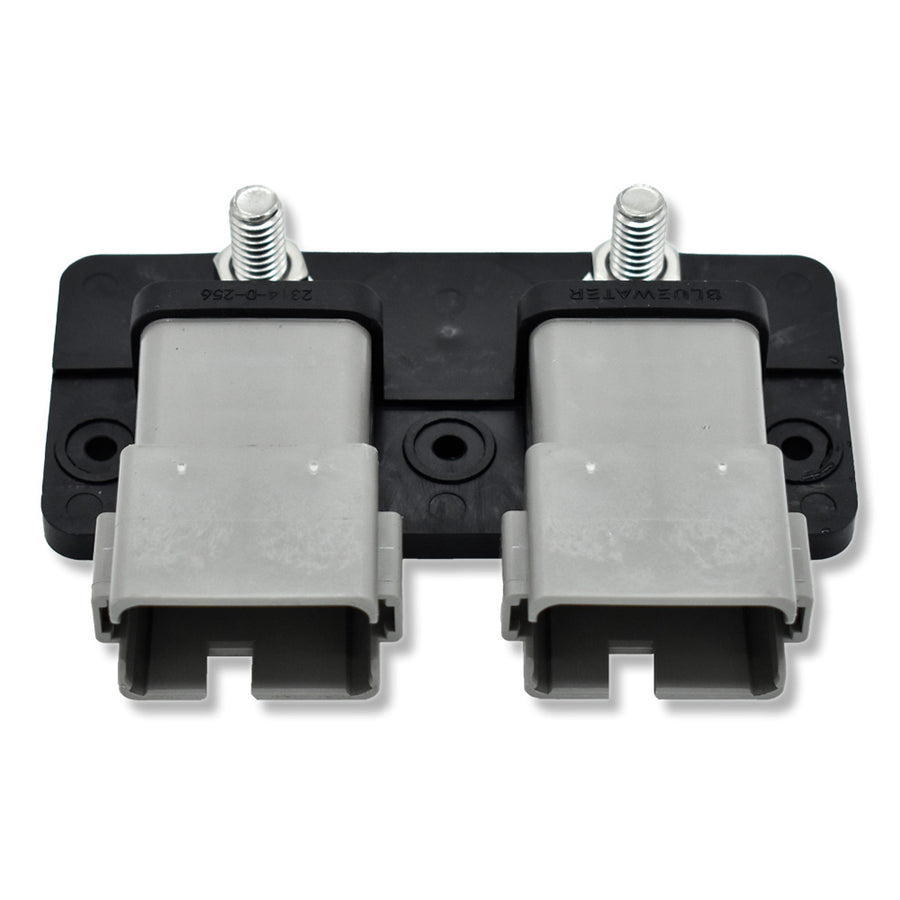 Bluewater Dual 12 Position Male Sealed Deutsch Connector Busbar  516 Stud 2314D256