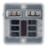 Bluewater 6 Position Fuse Block wLEDs 32000001006