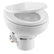 Dometic MasterFlush 7160 White Electric Macerating Toilet wOrbit Base Raw Water Flush  12V 9610007274