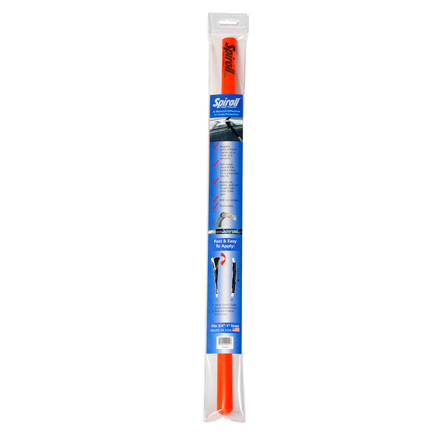 Spiroll Chafe Guard Orange for Lines up to 341 Diameter SPL24OCG