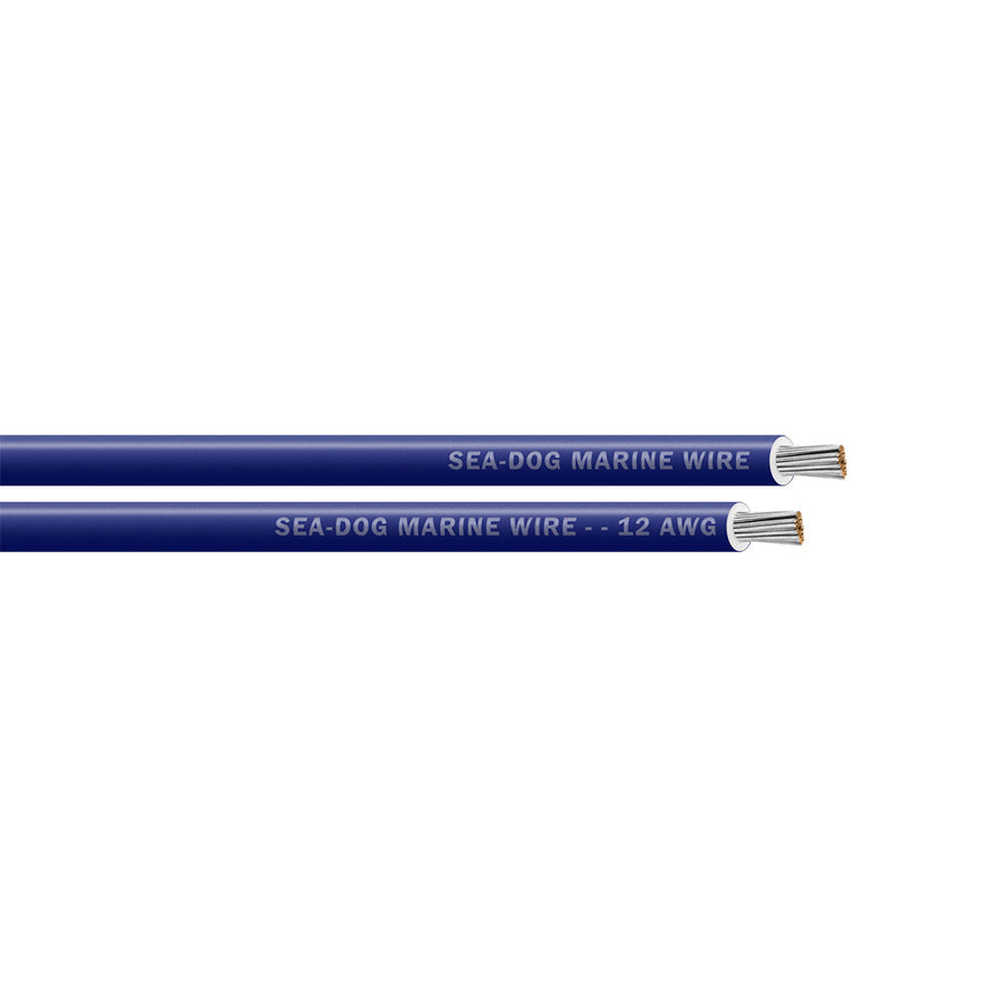 SeaDog 12 AWG Dark Blue Primary Wire  25 8012060