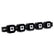 RIGID Industries Phoenix 40 Connect Bar  5 5 LED Lights 168243