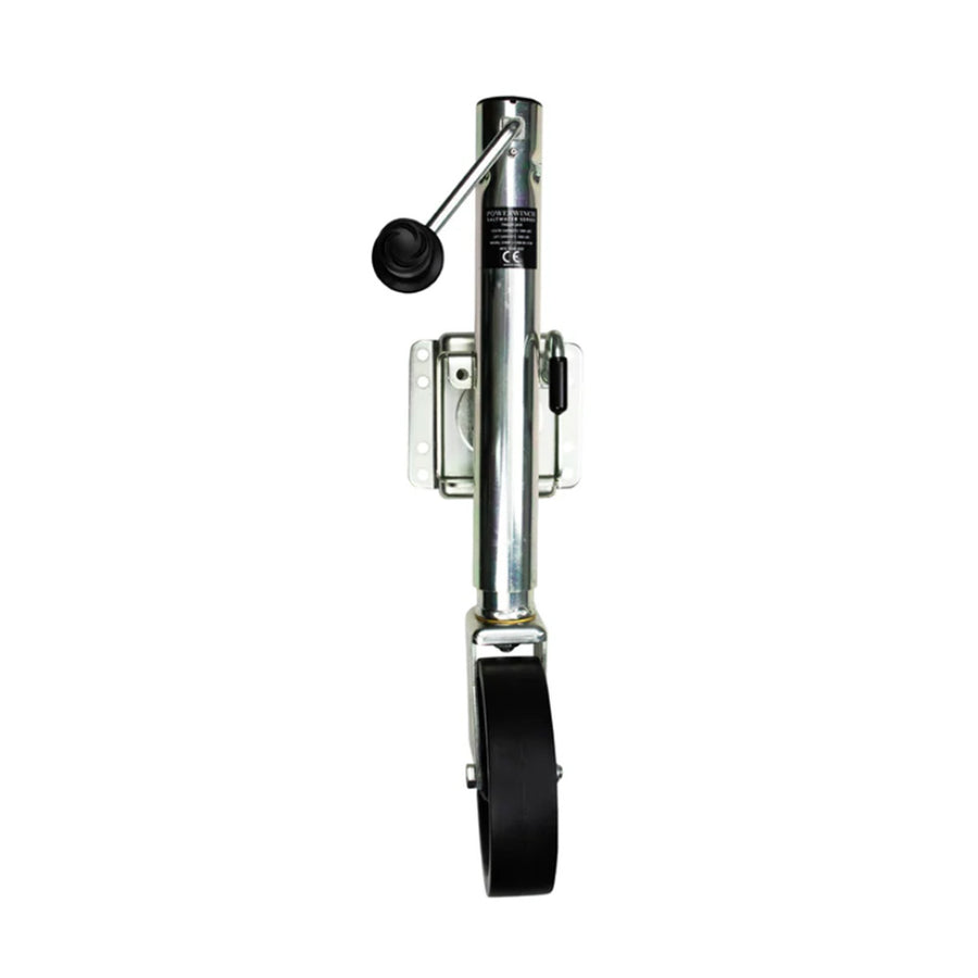 Powerwinch Saltwater Series Jack  1500lb WeldOn Single Wheel Zinc 500 HR Salt Spray 21600J1500B2ZR