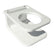 Deep Blue Marine Side Mount Single Drink Holder  Suction Cup Mount  White SSDH
