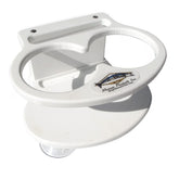 Deep Blue Marine Double Slim Can Drink Holder  Cell Phone  White DSDCELL