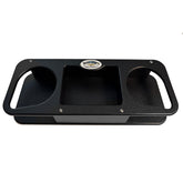 Deep Blue Marine Double Cup Holder wSuction Cups  Black MB2B