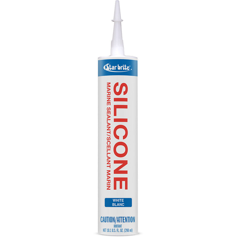 Star brite Marine Silicone Sealant  White  103 oz 82121
