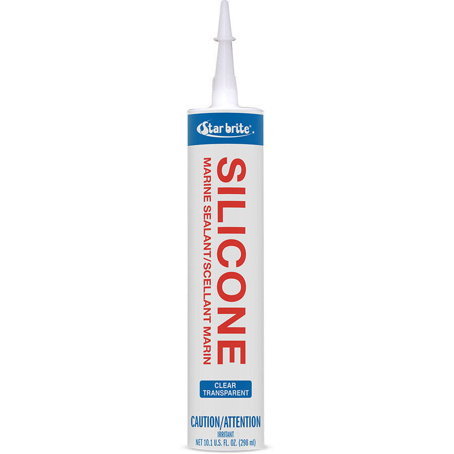 Star brite Marine Silicone Sealant  Clear  103 oz 82122