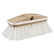 Star brite Deluxe White Stiff Heavy Duty 8 Brush Head wBumper  Dual Connection 40163