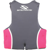 Stearns Youth Hydroprene Life Vest  Type III  PinkHot Pink  5090lbs 2000036923