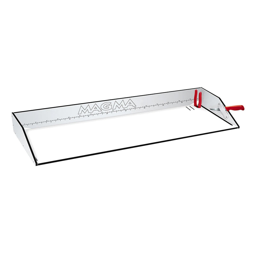 Magma First Mate Cutting  Serving Table wEngraved Ruler  31 Long x 125 Deep x 3 78 High T10503B