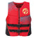 Full Throttle Mens RapidDry FlexBack Life Jacket  M  RedBlack 14250010003026