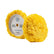 Lake Country Yellow 4060 Unsteamed Twisted WoolAcrylic Pad 7 12 x 1 12 41355ALC