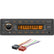 VDO 12V Radio wFM RDS Tuner MP3WMAUSBBluetooth  Orange Illumination  Includes Power Speaker Wire Harness TRW312UBORK