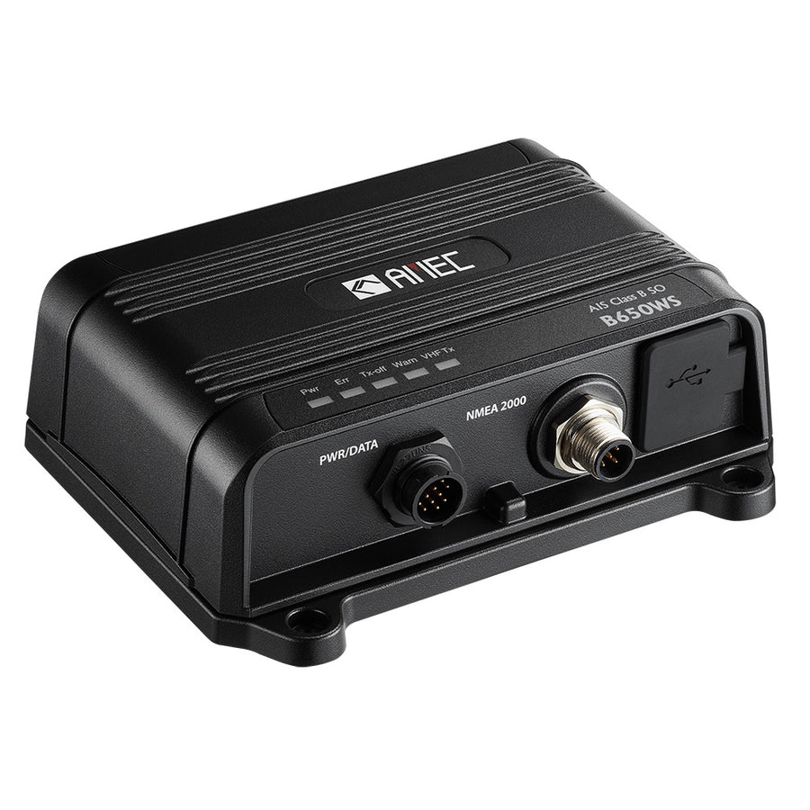 AMEC B650WS Class B AIS Transceiver wWIFI  VHF Antenna Splitter  5WSOTDMA NMEA 2000 NMEA 0183 USB AMECB650WS010