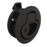 Southco PushtoClose Latch Medium Size Key Locking 17  22mm Grip Plastic Natural  Black M144