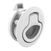 Southco PushtoClose Latch Medium Size No Restriction 17  22mm Grip Plastic Natural  White M1641