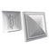 Camco Universal RV Roof Vent Replacement Kit  Fits Standard 14 x 14 Vent Openings 40195