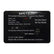 SafeTAlert 25 Series Surface Mount Dual Carbon MonoxidePropane Alarm  12V Hardwire  Black 25741BL