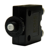 Egis 15A Push Button Panel Mount Circuit Breaker  Screw Terminals 471015