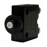 Egis 20A Push Button Panel Mount Circuit Breaker  Screw Terminals 471020