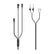 Garmin AllInOne PowerNetwork Cable fLiveScope 2 HD Ice Fishing Transducer 0101398311