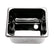 Scandvik Rectangular Sink Stainless Steel  Right Side Drain 10224