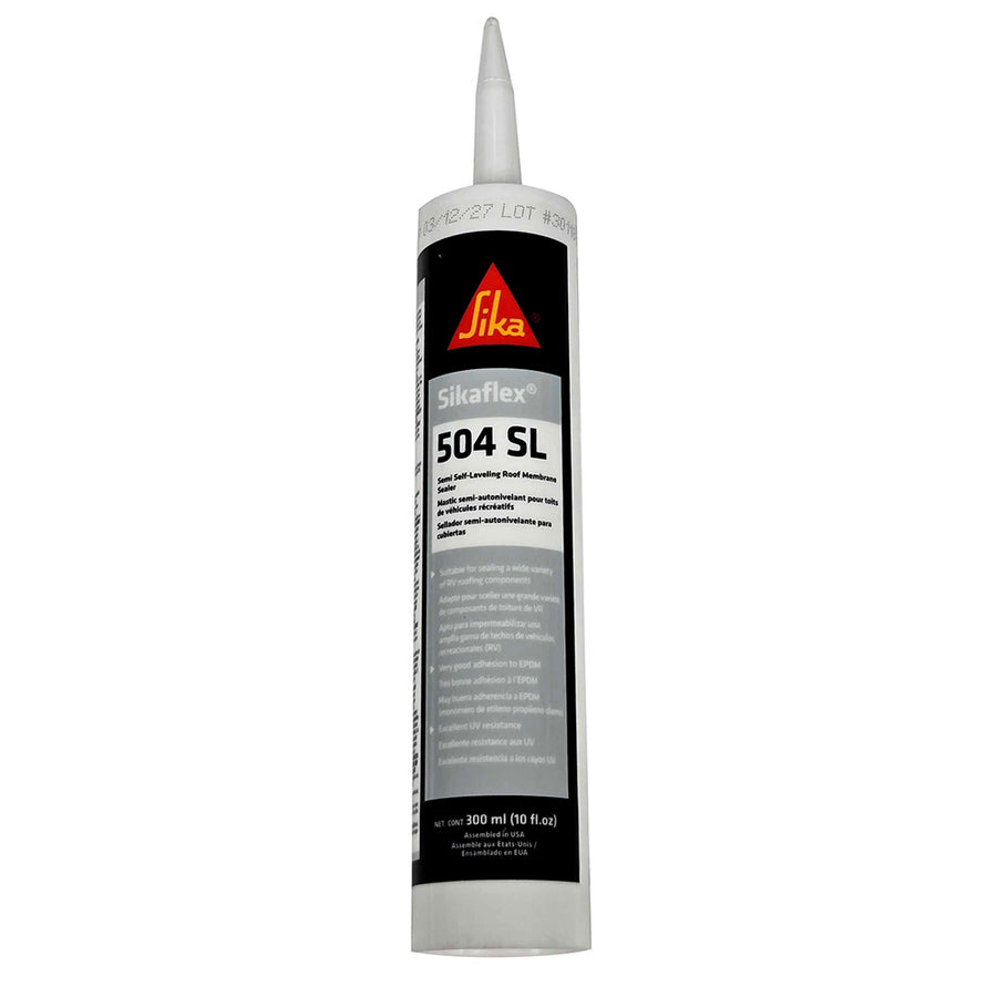 Sika Sikaflex504 SL Semi Leveling Roof Membrane Sealer  White  300ml 875379