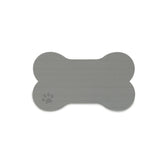 SeaDek Dog Bowl Mat  Storm GreyBlack  Small  12 x 21 6271390837