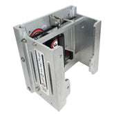 Bobs Machine 8 Setback Action Series Hydraulic Jack Plate  Silver 100108001NOPCNOSPNNG