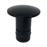 Bobs Machine Deck Plug  Pedestal Seat Plug 075 Hole Black 311000002PCGBLK