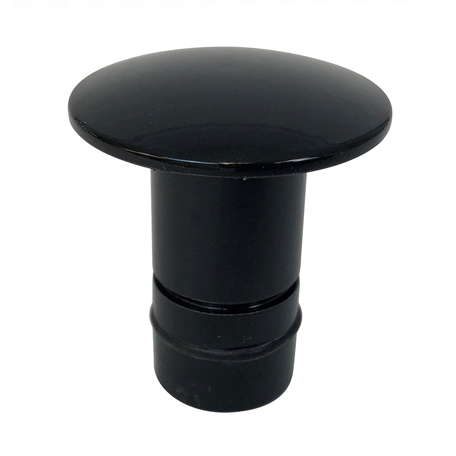 Bobs Machine Deck Plug  Pedestal Seat Plug 075 Hole Black 311000002PCGBLK