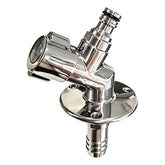 Flushmaster Quarter Turn Quick Connect Water Spigot  45Degree SMQCWS45