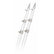 Rupp 18 White Carbon Fiber Telescoping Outrigger Poles 15 Diameter Pair A01800CFTW