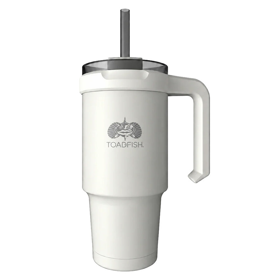 Toadfish SmartGrip Tumbler NonTip  24oz  White 1405