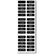 Blue Sea 8067 AC Panel Extended 120 Label Set 8067